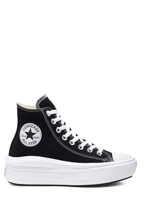 کفش پیاده روی مشکی زنانه پارچه ای Converse - کد 65037726