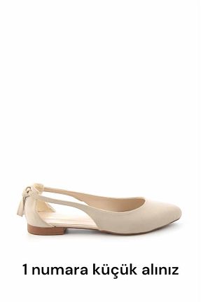 بابت بژ زنانه پارچه ای LANDSHOES - کد 934401835