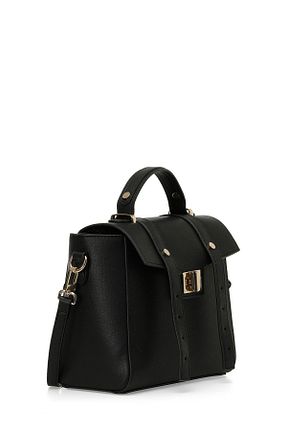 کیف دوشی مشکی زنانه چرم مصنوعی Nine West - کد 894015237