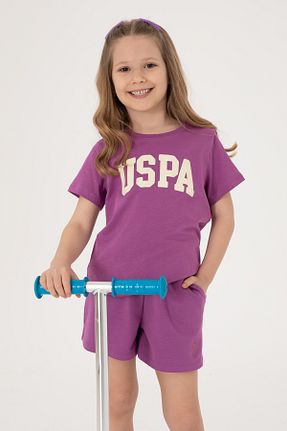 تیشرت صورتی بچه گانه رگولار U.S. Polo Assn. - کد 930728947