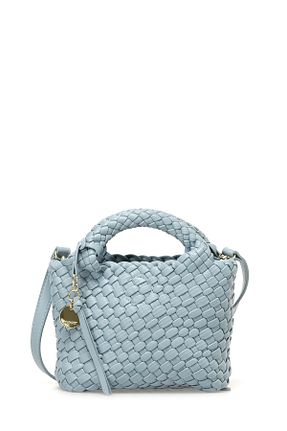 کیف دستی آبی زنانه سایز متوسط Nine West - کد 935391077