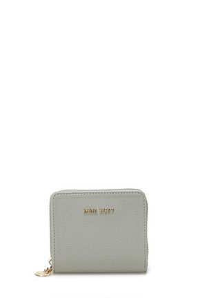کیف پول طوسی زنانه ابعاد کوچک Nine West - کد 922899556