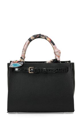 کیف دوشی مشکی زنانه چرم مصنوعی Nine West - کد 896701701