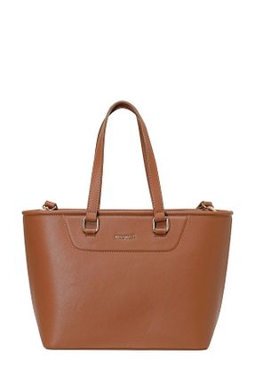 کیف دوشی قهوه ای زنانه چرم مصنوعی Nine West - کد 904263021