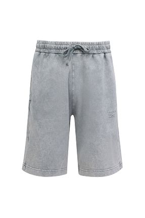 شلوارک و برمودا طوسی مردانه پنبه ای Reebok - کد 924703546