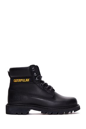 بوت / نیم بوت مشکی مردانه چرم خالص Caterpillar - کد 354075120