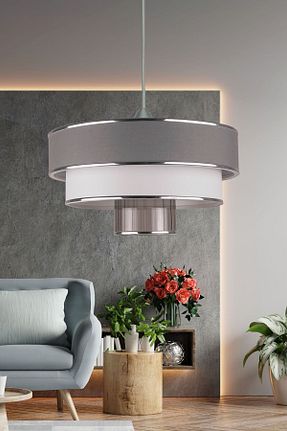 لوستر طوسی پلاستیک Eslight - کد 367050328