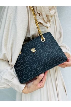 کیف دوشی قهوه ای زنانه چرم مصنوعی Polo Of Colors - کد 126746758