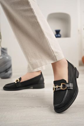 کفش پیاده روی مشکی زنانه پارچه ای Nesil Shoes - کد 836198747