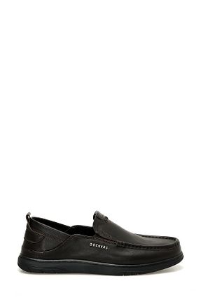 کفش کژوال قهوه ای مردانه چرم خالص Dockers - کد 803250019