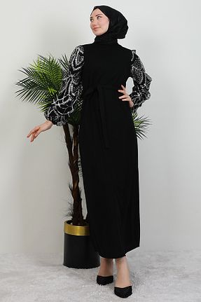 لباس حجاب مشکی زنانه Kalem giz astore - کد 881879783