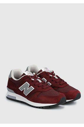 کفش اسنیکر زرشکی زنانه بند دار New Balance - کد 805934906