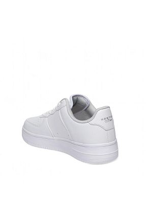 کفش پیاده روی سفید زنانه چرم مصنوعی Nesil Shoes - کد 933880365