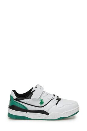 کفش اسنیکر سفید بچه گانه چسبی U.S. Polo Assn. - کد 826946383