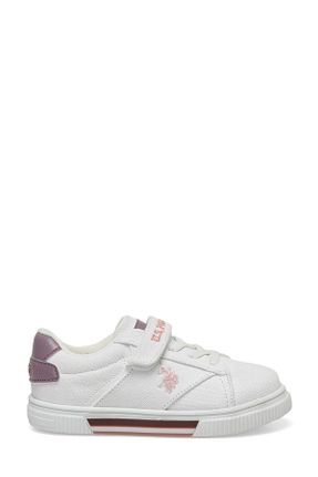 کفش اسنیکر سفید بچه گانه چسبی U.S. Polo Assn. - کد 850748705