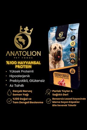  Yetişkin (1 - 7 سال) Anatolion Pet Foods - کد 888334323