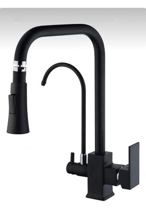 شیر سینک ظرفشویی مشکی Vilas - کد 208553427
