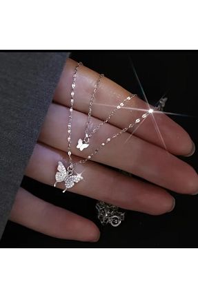 گردنبند جواهر زنانه سنگ FASHİON JEWELRY - کد 863474482