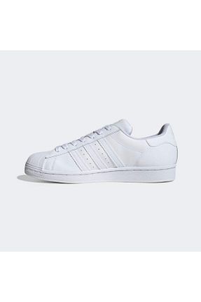 کفش پیاده روی سفید زنانه چرم اصل adidas - کد 34793754