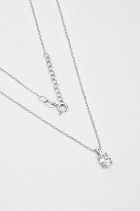 گردنبند نقره سفید زنانه 925 عیار So Chic - کد 97805755