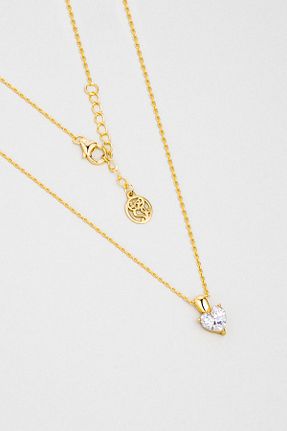 گردنبند نقره زرد زنانه 925 عیار So Chic - کد 743202351