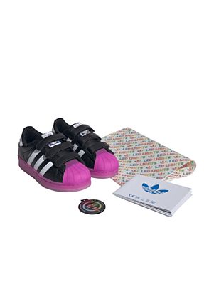 کفش دو و میدانی و تمرینی بنفش بچه گانه adidas - کد 856770238