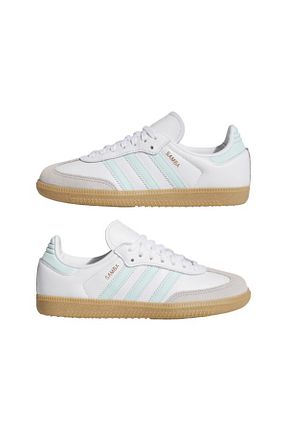 کفش اسنیکر سفید بچه گانه بند دار adidas - کد 897383170