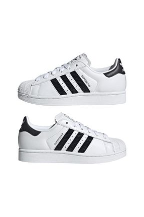 کفش اسنیکر سفید زنانه بند دار adidas - کد 905051131