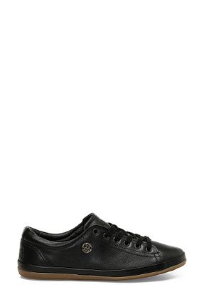 کفش اسنیکر مشکی زنانه چرم اصل U.S. Polo Assn. - کد 924400198