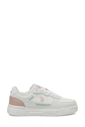 کفش اسنیکر سفید زنانه بند دار U.S. Polo Assn. - کد 897584245