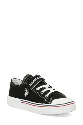 کفش اسنیکر مشکی بچه گانه بند دار U.S. Polo Assn. - کد 942514280