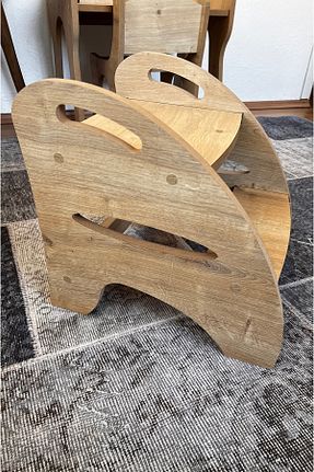 چهارپایه بژ Tree World - کد 850310502