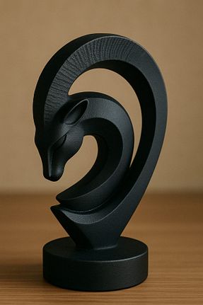 اجسام تزئینی و بیبلو مشکی پلاستیک Home - کد 927931731