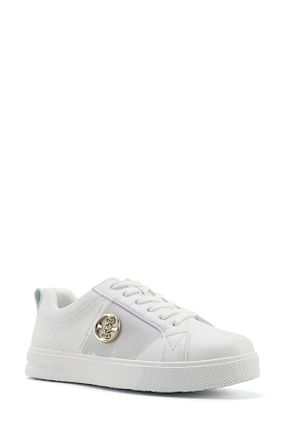 کفش اسنیکر سفید زنانه بند دار Nine West - کد 899657969
