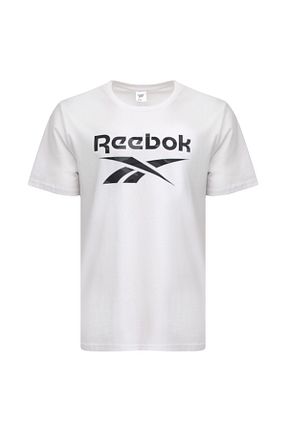 تیشرت اسپرت سفید مردانه رگولار Reebok - کد 926332217