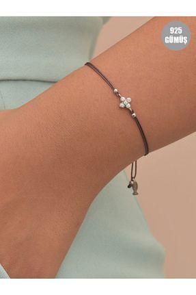 دستبند نقره زنانه 925 عیار KURSHUNI - کد 94538741