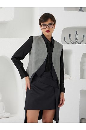 جلیقه مشکی زنانه رگولار LUMINA ELIGMA - کد 940267128
