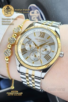 ساعت مچی رنگی زنانه 36 میلی متر Lee Cooper - کد 941960791