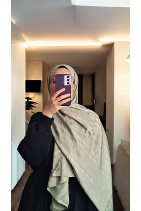 شال سبز زنانه پنبه ای Lavena scarfs - کد 934138094