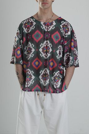 تیشرت زرشکی مردانه اورسایز COCOPELLI - کد 927221755