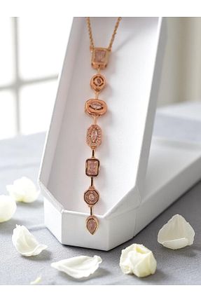 گردنبند استیل ( فولاد ) زرد زنانه استیل (فولاد) glanssieraad - کد 943219648