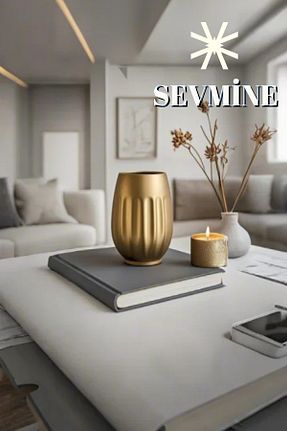گلدان زرد سرامیک SEVMİNE - کد 903532153