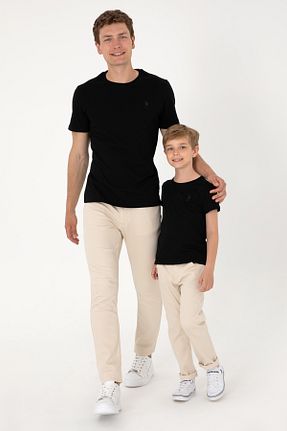 تیشرت مشکی بچه گانه رگولار U.S. Polo Assn. - کد 852461155
