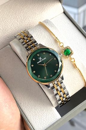 ساعت مچی طلائی زنانه 31-35 میلی متر Daniel Klein - کد 803339321