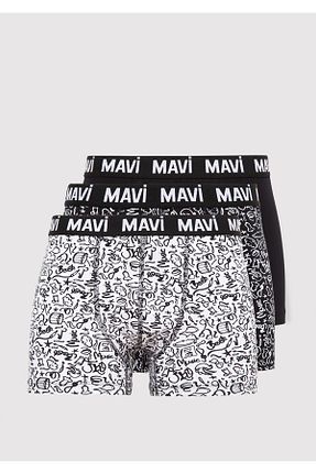 باکسر طوسی مردانه چاپی Mavi - کد 895043389