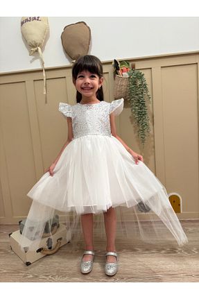 لباس سفید بچه گانه بافتنی penu baby kids - کد 743622973