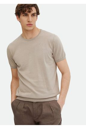پلیور قهوه ای مردانه ساده Ramsey - کد 875131672