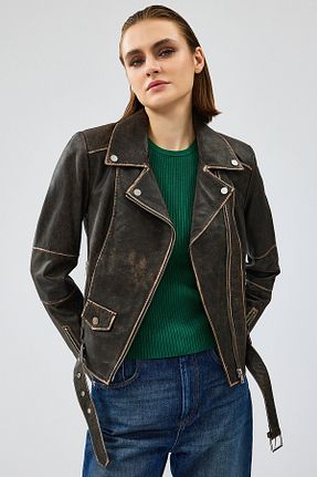 کت طوسی زنانه رگولار Derimod - کد 861660135