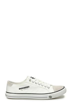 کفش اسنیکر سفید مردانه بند دار Dockers - کد 925079112