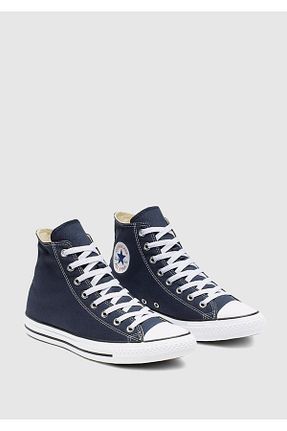 کفش اسنیکر سرمه ای زنانه بند دار Converse - کد 806749